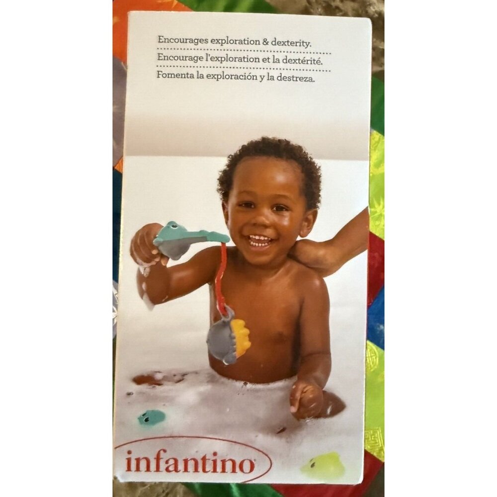 Brand New Seaked Rare Infantino splish & splash bath playset - Picture 9 of 12